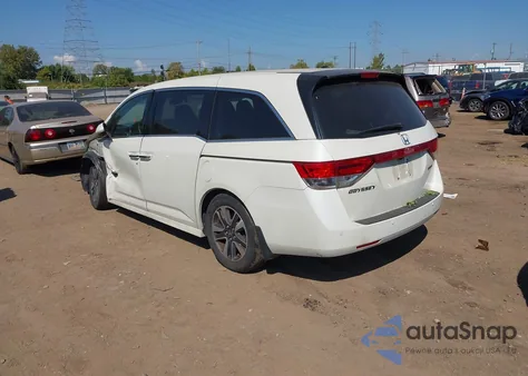 2015 Honda Odyssey Touring/Touring Elite z USA, uszkodzony, nr VIN 5FNRL5H98FB067700